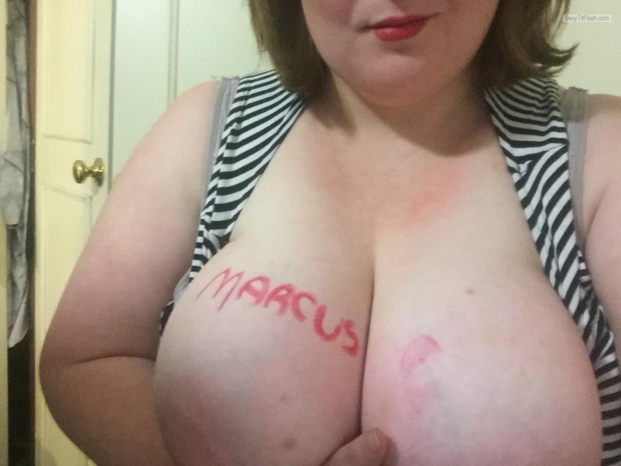 Tit Flash: My Very Big Tits (Selfie) - Juicy_girlxxx from Australia